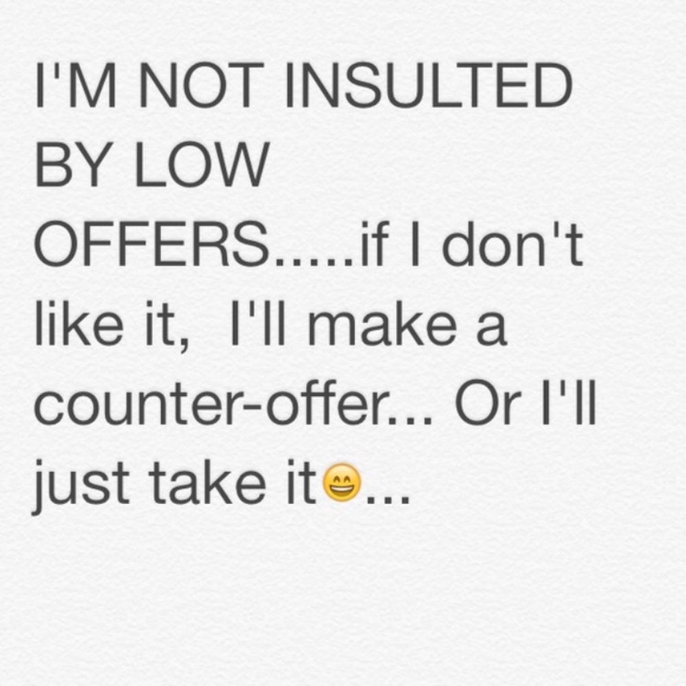 Make any offer :)!